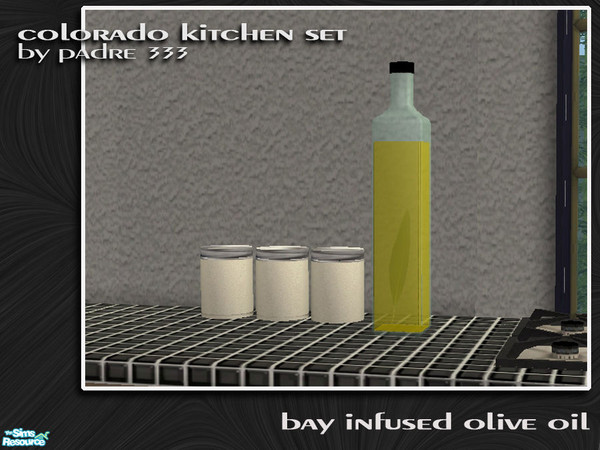 Sims 2 — Colorado Kitchen - Bay Infused Olive Oil by Padre — Contemporary and warm. New kitchen set by padre333. Created