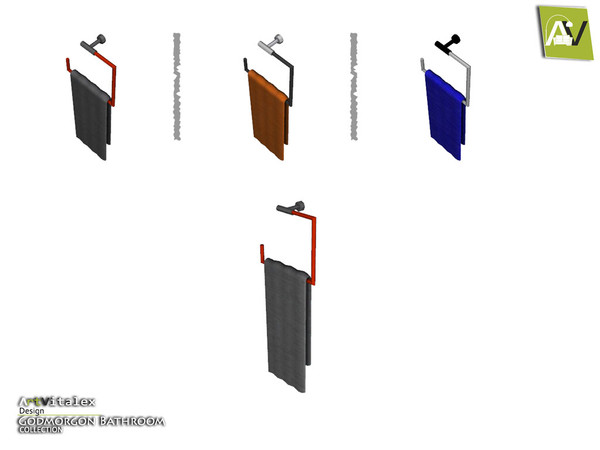 Sims 4 — Godmorgon Towel Holder by ArtVitalex — - Godmorgon Towel Holder - ArtVitalex@TSR, Dec 2015