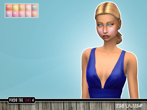 Sims 4 — [TS4]_PikooBlush01 by pikoo — Happy color blush for your sims 4 resident. Hope you guys love it. Please dont