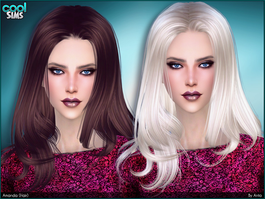 The Sims Resource - Anto - Amanda (Hair)