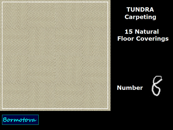 Sims 4 — Tundra Carpeting 8 by abormotova2 — Floor coverings inspired by the Tundra:-) Some are of a hard wearing Jute