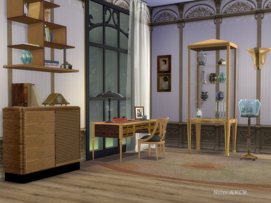 The Sims Resource Art Deco Home Office
