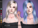 Sims 4 — BLZ - Helena by BLZ — Hi there! This is my first hair I'm sharing with you guys. It comes in 13 colours, it has