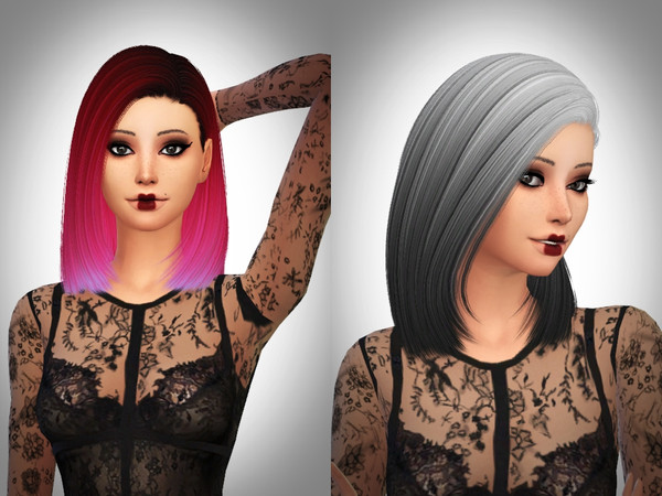 Sims 4 — M-Shi - Nightcrawler - Crow Hair Retexture by mikerashi — -47 Colors -Texture by me Hope you like it ;** 