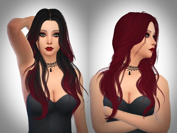 Sims 4 — M-Shi -  Skysims 278 Hair Retexture by mikerashi — -47 Colors -Texture by me I hope you like it ;** 