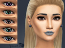Sims 4 — Big Beautiful  Eyes Contacs v1 by YanaFa — Beautiful contacts lens. + 5 colors. 