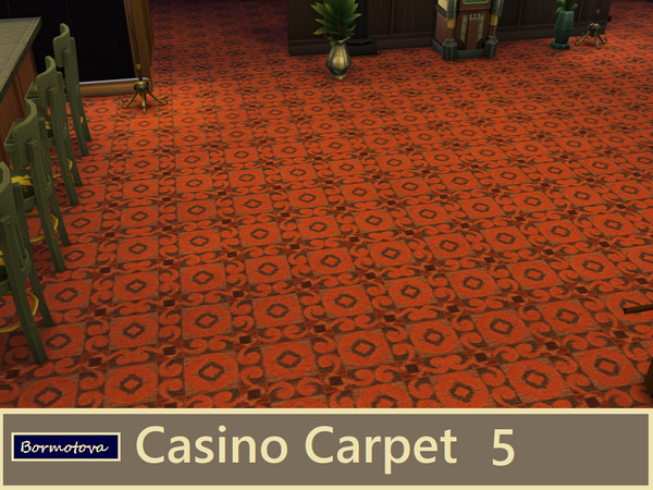 Sims 4 — Casino Carpet 5 by abormotova2 — From a set of 15 Casino style carpets.
