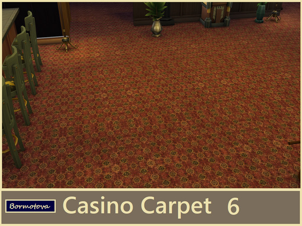 Sims 4 — Casino Carpet 6 by abormotova2 — From a set of 15 Casino style carpets.