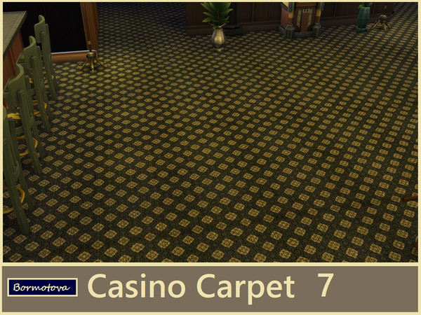 Sims 4 — Casino Carpet 7 by abormotova2 — From a set of 15 Casino style carpets.