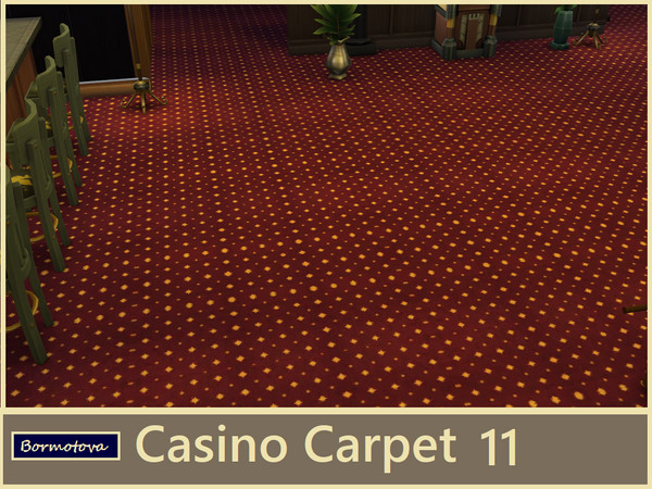 Sims 4 — Casino Carpet 11 by abormotova2 — From a set of 15 Casino style carpets.