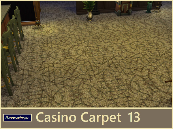 Sims 4 — Casino Carpet 13 by abormotova2 — From a set of 15 Casino style carpets.