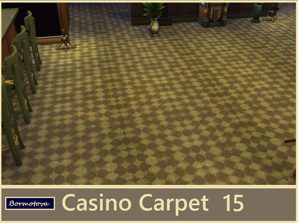 Sims 4 — Casino Carpet 15 by abormotova2 — From a set of 15 Casino style carpets.