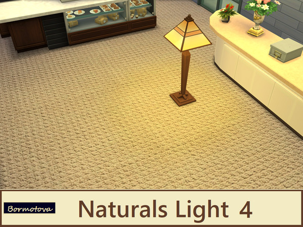 Sims 4 — Natural Lights 4 by abormotova2 — From a set of 15 natural and light carpets.
