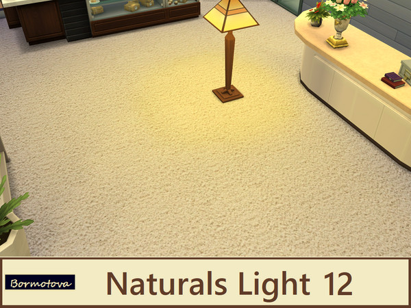 Sims 4 — Natural Lights 12 by abormotova2 — From a set of 15 natural and light carpets.