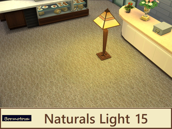 Sims 4 — Natural Lights 15 by abormotova2 — From a set of 15 natural and light carpets.