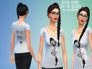 Sims 4 — Love Me Harder - Ariana Grande Shirt by nora89992 — Hey there! This is for all the Ariana Grande fans! If you