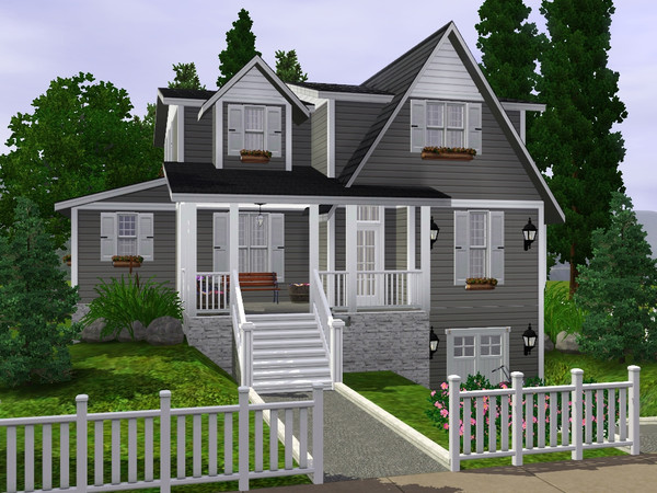 Sims 3 — Villa Tea by gabi892 — Villa Tea small family Villa with 2 floors. This house is combination of traditional and