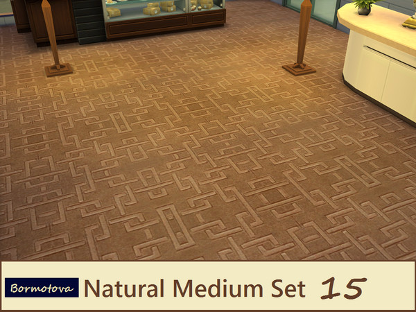 Sims 4 — Naturals Medium 15 by abormotova2 — From a set of 15 natural colours of medium shade.