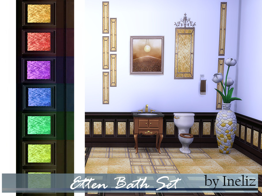 The Sims Resource Etten Bath Set