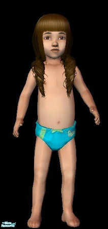 Sims 2 — Cute as can be - Blue training pants by kollens — i do not know about you but when i potty train my kids the