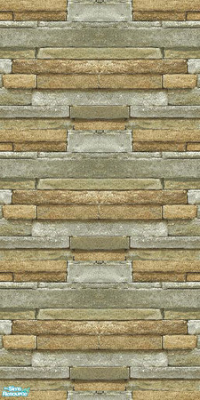 Sims 2 — Castle Wall - Multicolored by Sheera — Part of my Castle Walls and Floors Set. Enjoy!