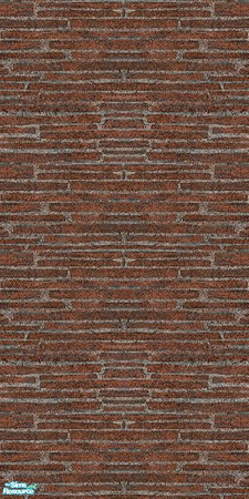 Sims 2 — Victorian Wall - Red by Sheera — Part of my Victorian Brick walls and floors set. Enjoy!