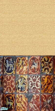 Sims 2 — Medieval Wallpaper Collection - Individu by sharon21075 — Number two of my Medieval Wallpaper Collection