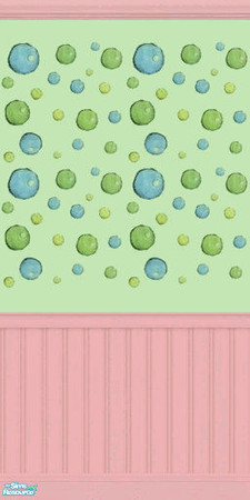 Sims 2 — Shiro Petto Set - Wallpaper 1 by curemad — Wallpaper to match Shiro Petto girl's grow-up set. 