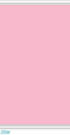 Sims 2 — Mama D's Sims2 Paint WM - Rose - C by mamads32209 — A rose colored wall. With white double (top & bottom)