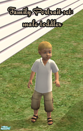 Sims 2 — Family Portrait Set - Toddler Male by buckeye906 — Although this family of sims may not be the most photogenic,
