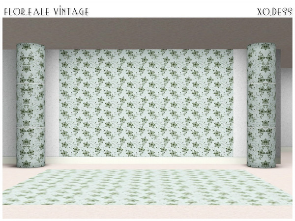 Sims 3 — Dess_Floreale Vintage. by Xodess — Floreale Vintage... part of my - CHAIN REACTION - set. How to find it in