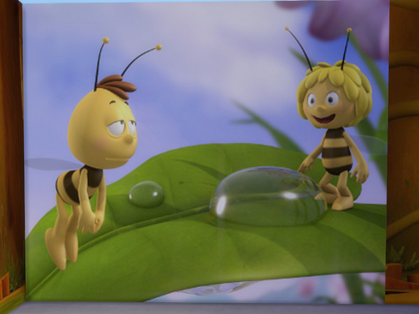 Sims 4 — Biene Maja Wallpaper 1 by Stanasims — i hope you like it created by stanasims