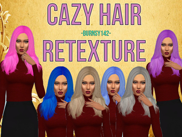 Sims 4 — Cazy - Miller - Hair Retexture Burnsy142 - mesh needed by burnsy1422 — My first ever hair retexture! I hope you