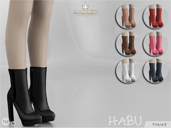The Sims Resource - Madlen Habu Boots