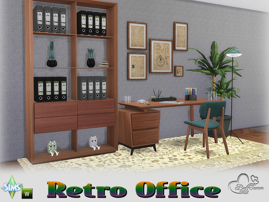 The Sims Resource - Retro Office