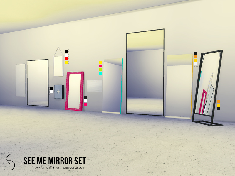 The Sims Resource See Me Mirror Set
