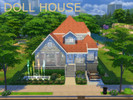 Sims 4 — Doll house by yvetteduong — This is a small cozy house for your sims and it's kinda cute. You can live up to 4