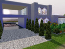 Sims 3 — Personal Paradise by pipsflockefussel — Lovely modern home featuring 1 bedroom and 2 bathrooms but it has plenty