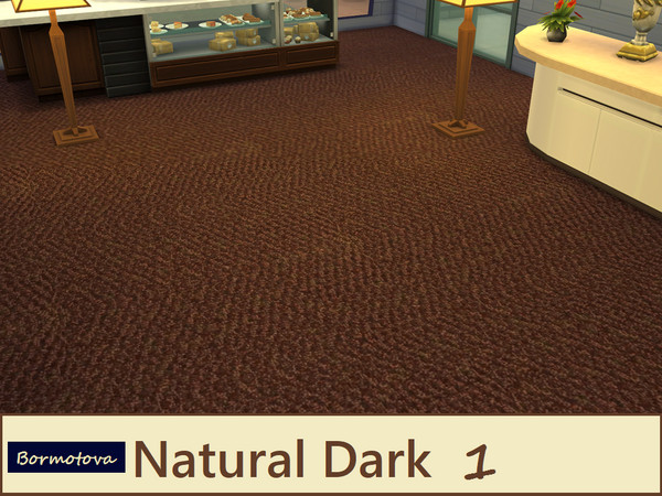 Sims 4 — Dark Naturals 1 by abormotova2 — From a set of 15 Dark Natural coloured carpets.