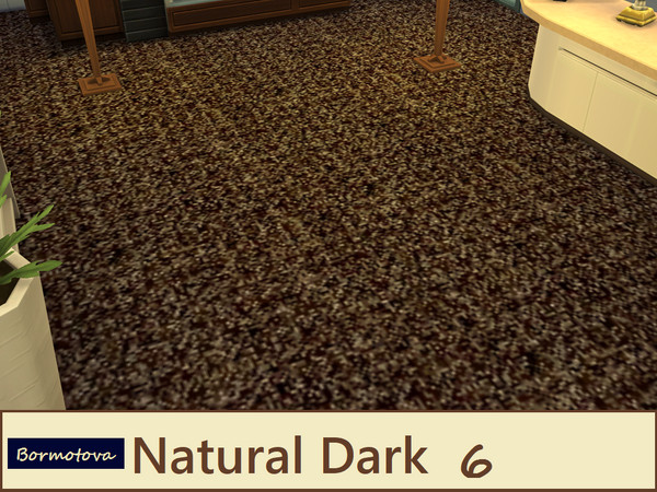 Sims 4 — Dark Naturals 6 by abormotova2 — From a set of 15 dark natural toned carpets.