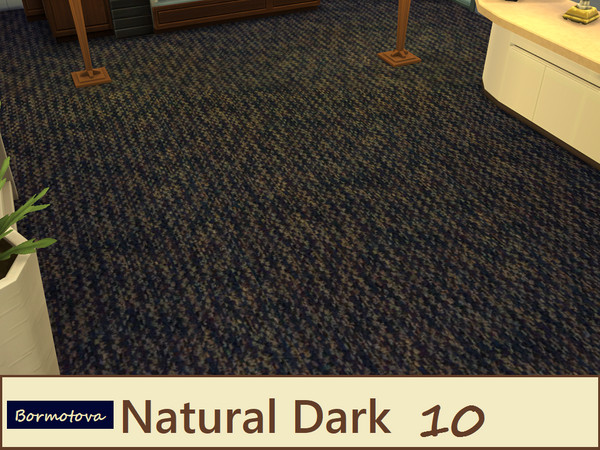 Sims 4 — Dark Naturals 10 by abormotova2 — From a set of 15 dark natural toned carpets.