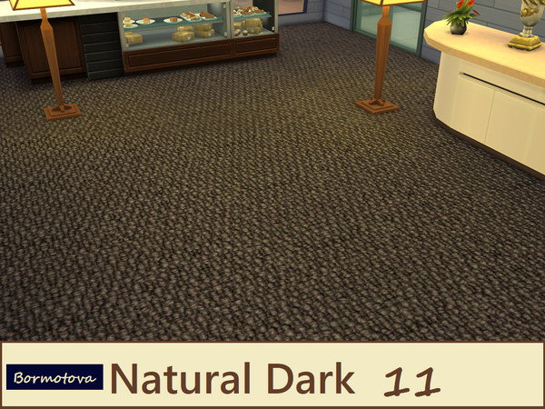 Sims 4 — Dark Naturals 11 by abormotova2 — From a set of 15 dark natural toned carpets.
