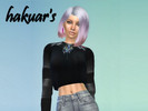 Sims 4 — Ariel Valentine by hakuar — Ariel is one of the cool girls and she is very very jealous. She likes dancing and
