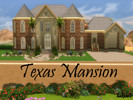 Sims 4 — Texas Mansion(Unfurnished) by hakuar — Texas Mansion is a remarkable , artsy and sumptuous structure it
