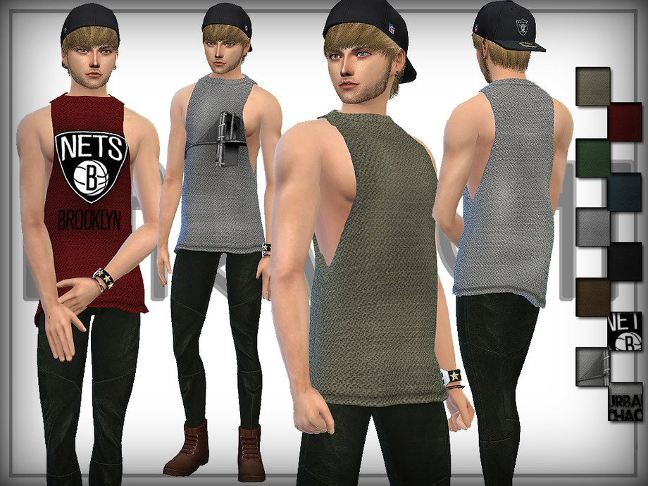 The Sims Resource - Swagger Tank Top