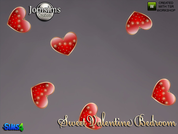 Sims 4 — sweet valentine heart floor by jomsims — sweet valentine heart floor