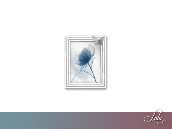 Sims 3 — Lily Bedroom Decor Frame by Lulu265 — Part of the Lily Bedroom Set Fully CAStable