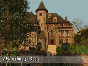 Sims 3 — Riverburg Keep by fredbrenny — Yes, another castle. I do things in pairs mostly... Riverburg Keep is a typical