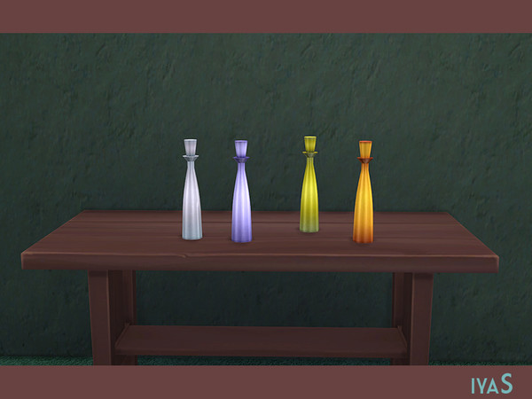 Sims 4 — Decorative Bottle by soloriya — Decorative bottle in retro style. Part of Retro Living room. Category: