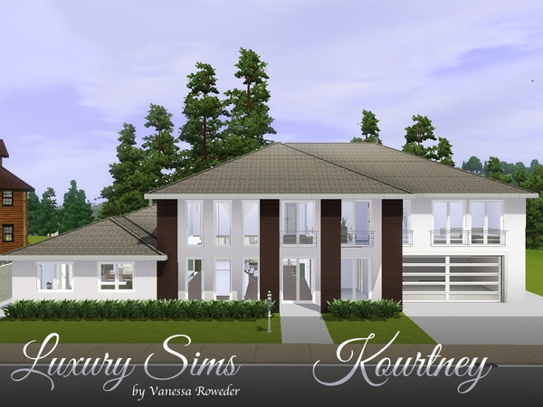 Sims 3 — Kourtney by vanessaroweder — Kourtney is a beautiful house with 3 bedrooms, 2 bathrooms, kitchen, dining room,